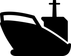 3D Ship Icon Svg Vector, Free Vectors File